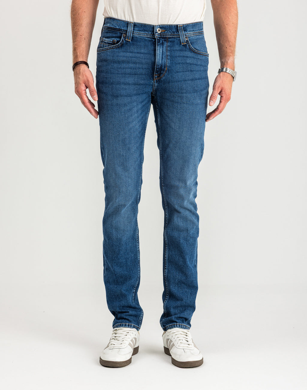 Spodnie Męskie Jeansowe Mustang Vegas Slim Denim Blue 1015043 5000 702