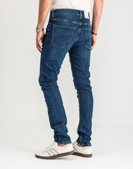 Spodnie Męskie Jeansowe Mustang Frisco Skinny Denim Blue 1015049 5000 883
