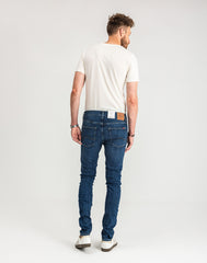 Spodnie Męskie Jeansowe Mustang Frisco Skinny Denim Blue 1015049 5000 883