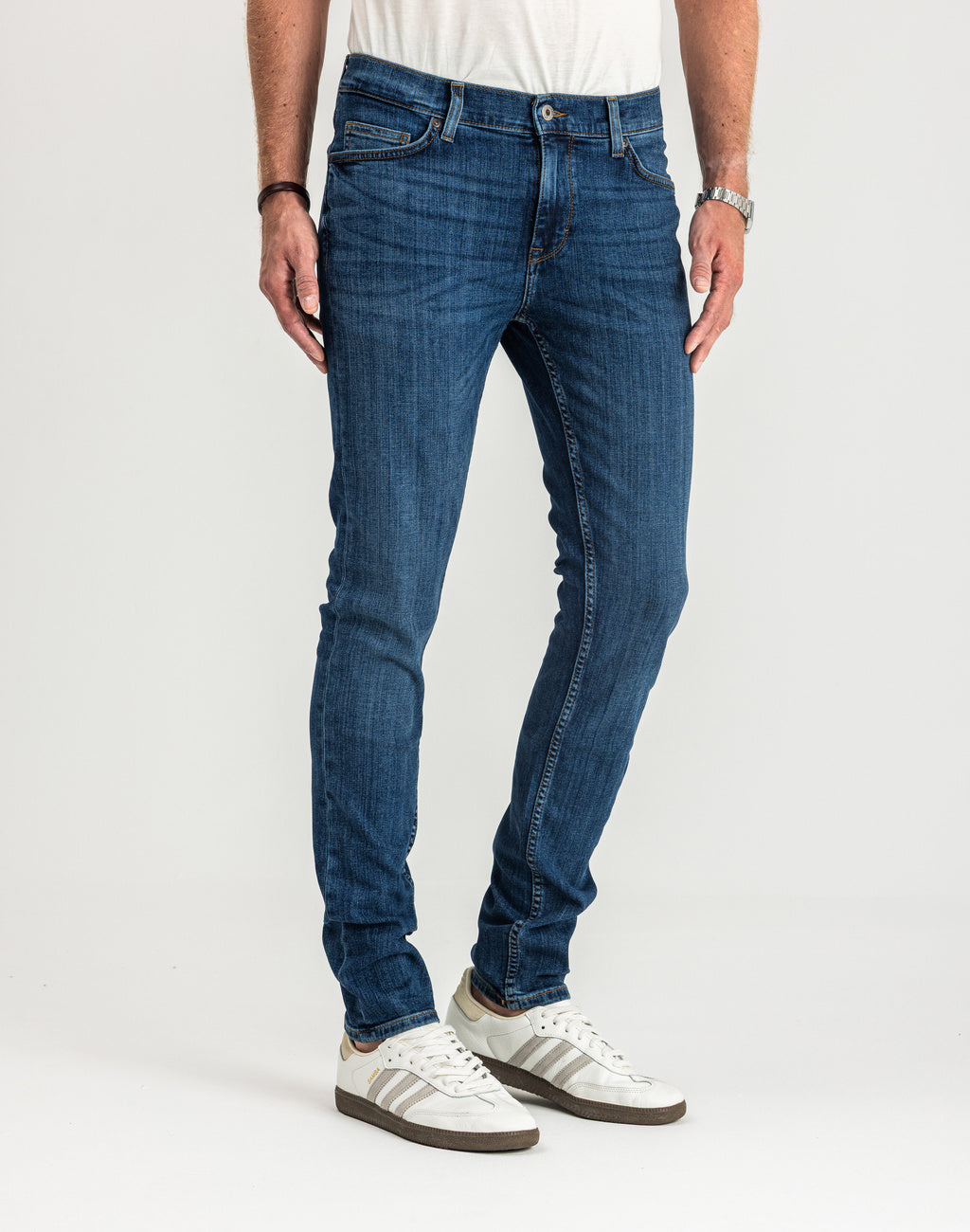 Spodnie Męskie Jeansowe Mustang Frisco Skinny Denim Blue 1015049 5000 883