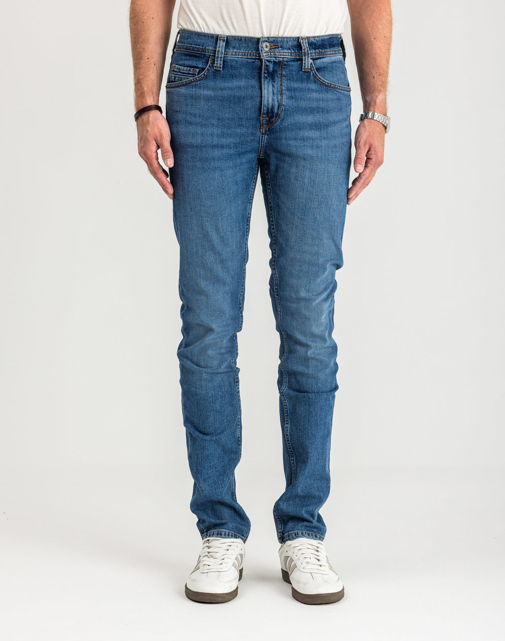 Spodnie Męskie Jeansowe Mustang Vegas Slim Denim Blue 1015350 5000 682