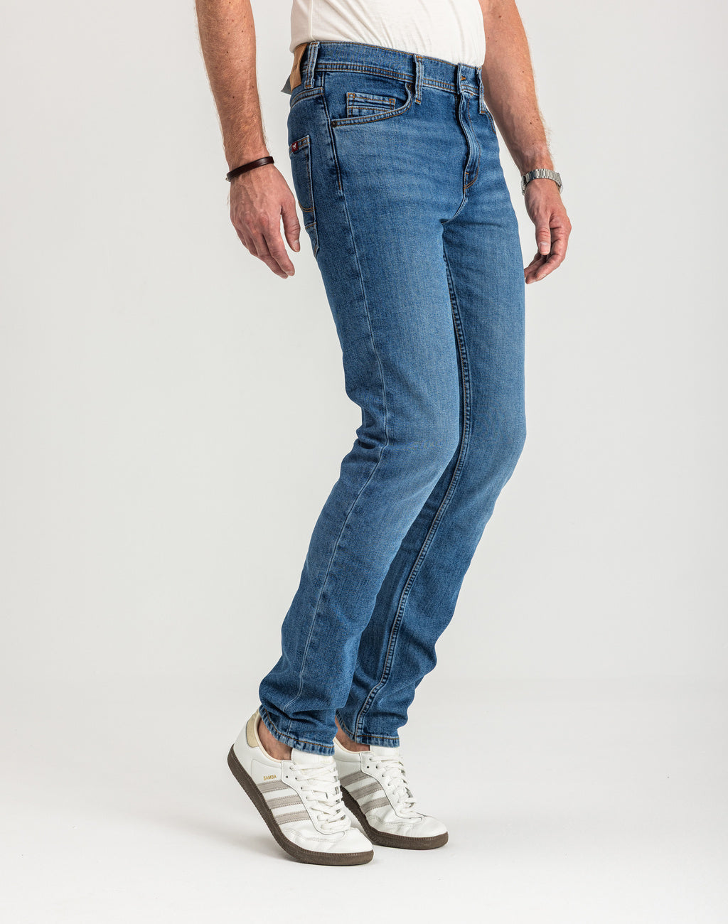 Spodnie Męskie Jeansowe Mustang Vegas Slim Denim Blue 1015350 5000 682