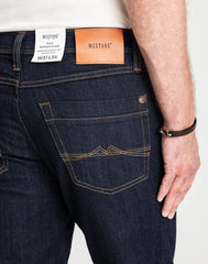 Męskie Spodnie Jeansowe Mustang Washington Straight Denim Blue 1015351 5000 940