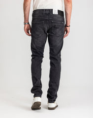Męskie Spodnie Jeansowe Mustang Style Oregon Tapered Denim Black 1017124 4000 800