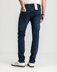 Męskie Spodnie Jeansowe Tom Tailor Josh Dark Stone Blue Black Denim 1021434 10173