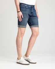 Męskie Krótkie Spodenki Tom Tailor TTJosh Regular Slim Jeans Short 1044973