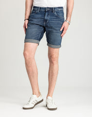 Męskie Krótkie Spodenki Tom Tailor TTJosh Regular Slim Jeans Short 1044973