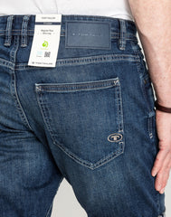 Męskie Krótkie Spodenki Tom Tailor TTJosh Regular Slim Jeans Short 1044973