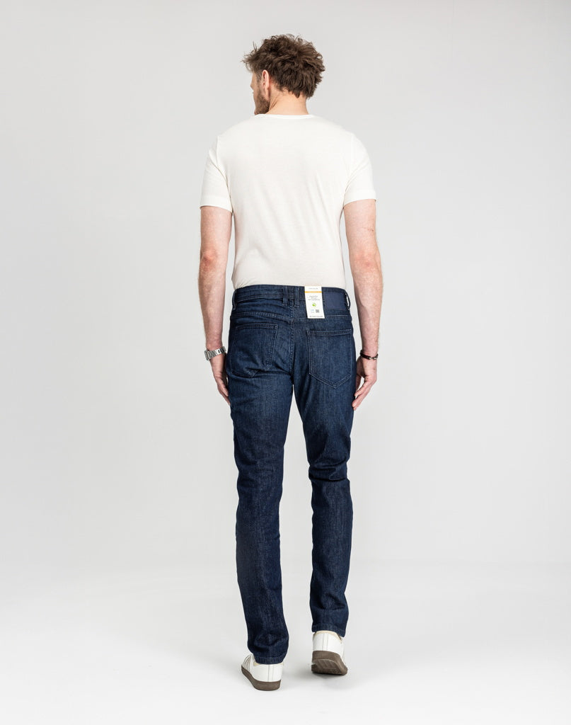 Męskie Spodnie Jeansowe Tom Tailor TTJOSH Regular Clean Rinsed Blue Denim 1048363 10115