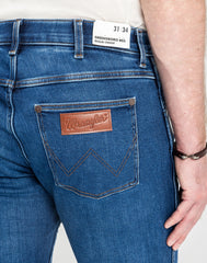 Męskie Spodnie Jeansowe Wrangler Greensboro Dandelion Summer 112364419