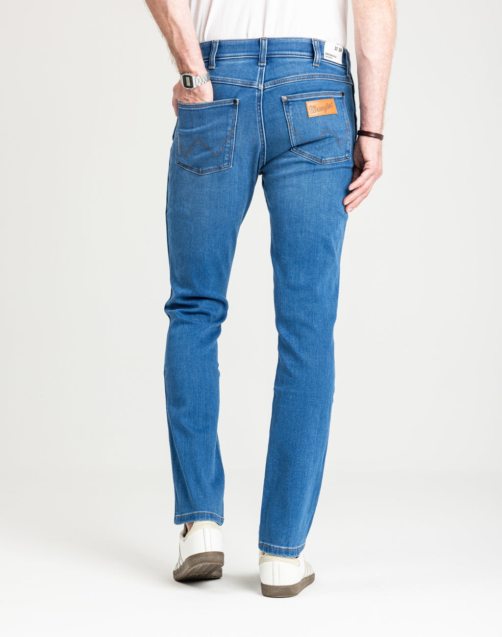 Męskie Spodnie Wrangler Larston Rustic 112350841