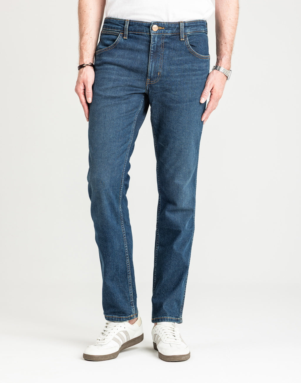 Męskie Spodnie Wrangler Greensboro Valor 112378459