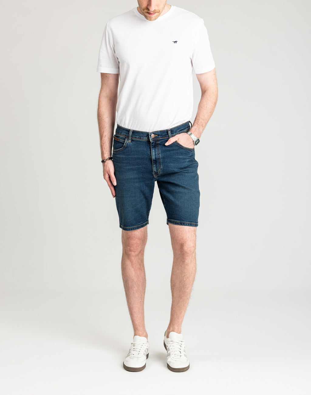 Męskie Krótkie Spodenki Tom Tailor TTJosh Regular Slim Jeans Short 1044973