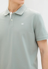 Męska Koszulka Polo Tom Tailor Basic Polo Iced Grey Mint 1031006 27842