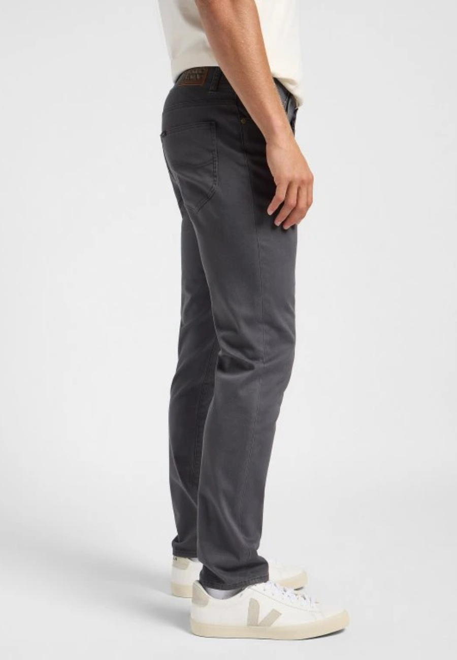 Męskie Spodnie Materiałowe Lee Slim Fit Mvp Static Gray 112363980