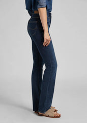 DAMSKIE SPODNIE JEANSOWE LEE BREESE BOOT DARK BRISTOL L31TNCXU 112107294