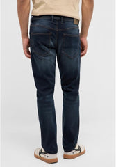 Męskie Spodnie Jeansowe Mustang Style Oregon Slim K Denim Blue 1017430 5000 803