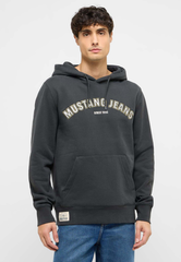 Męska Bluza Nierozpinana Mustang Style Eden Pirate Black 1017554 4088