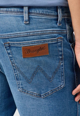 Szorty Męskie Wrangler Texas Shorts Sentinel Steel 112362507