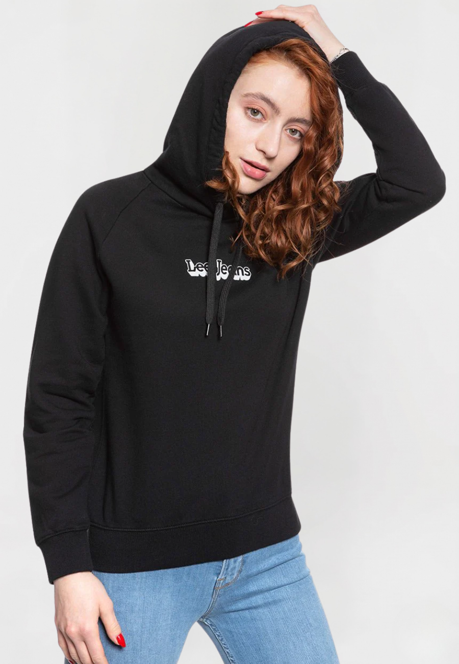 Damska Bluza Lee Hoodie Black L53WTX01 112112584