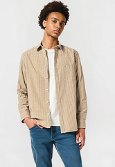 Wrangler Męska Koszula 1 Pkt Shirt Dijon 112358064 W5X2016819