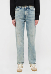 Damskie Spodnie Jeansowe Mustang Style Brooks Straight Denim Blue 1016921 5000 225