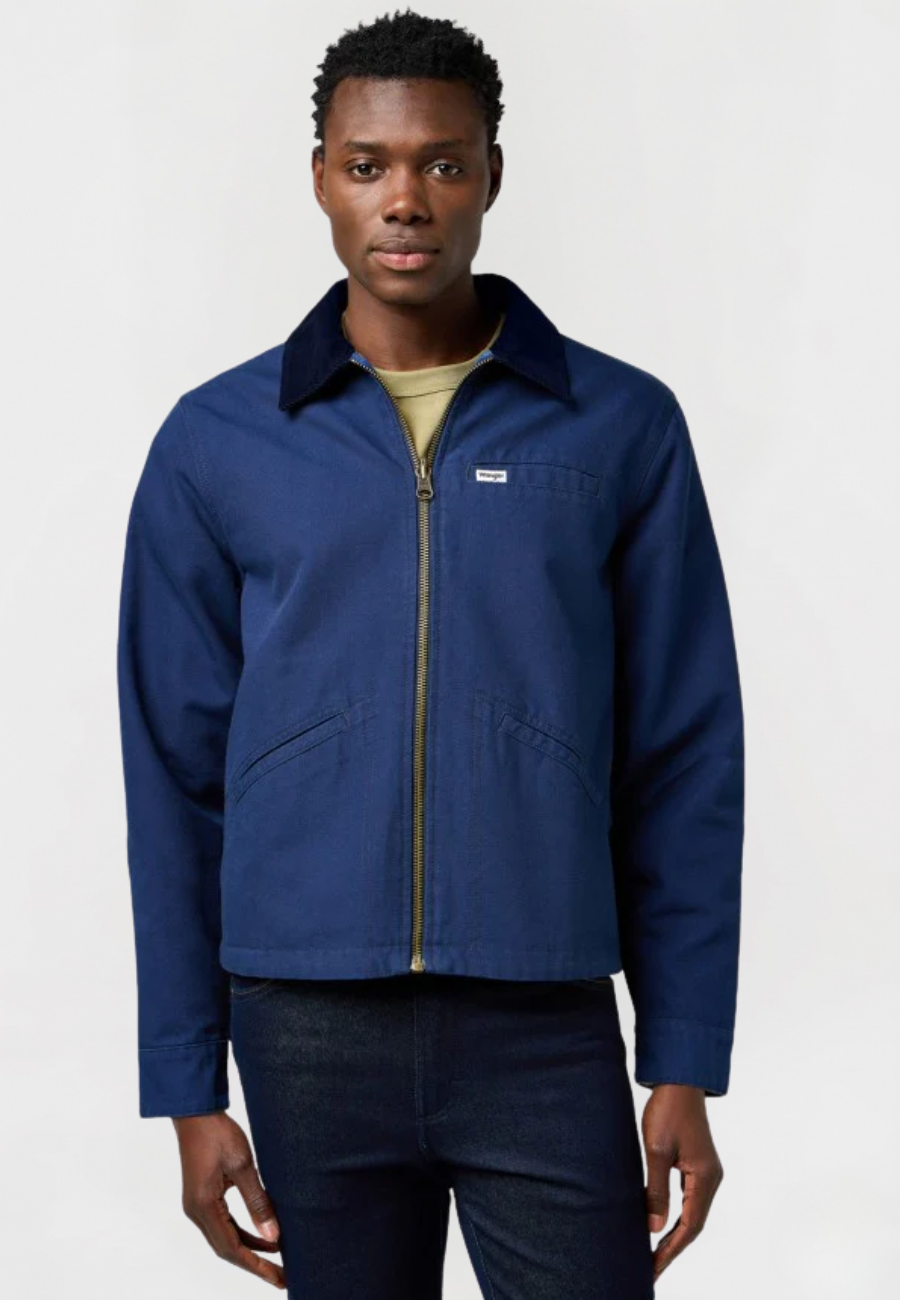 Męska Kurtka Wrangler Utility Jacket Navy 112371573