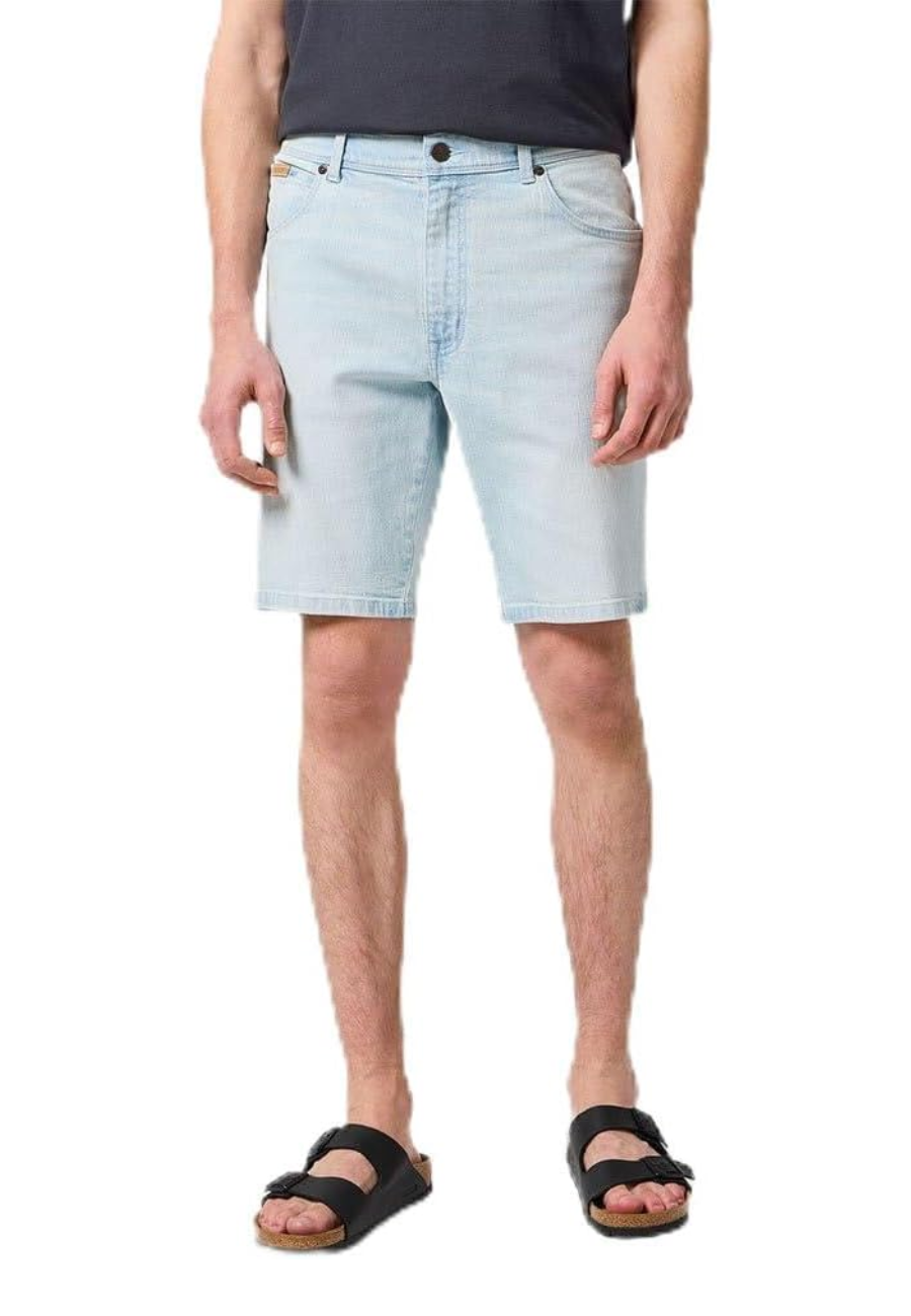 Męskie Szorty Jeansowe Wrangler Texas Shorts Guardian 112351259