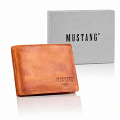 Skórzany Portfel Mustang Denimo Wallet Side Opening