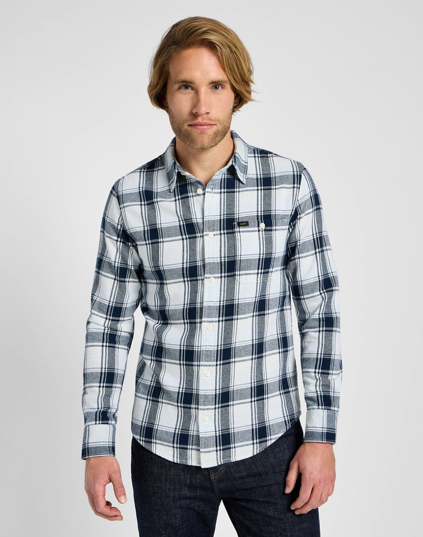 Męska Koszula Krata Lee Leesure Shirt Cloud Check 112355714