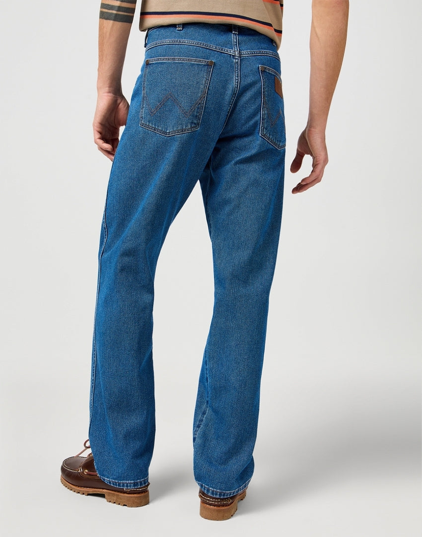 Męskie Spodnie Jeansowe Wrangler Frontier Dark Stone 112362451