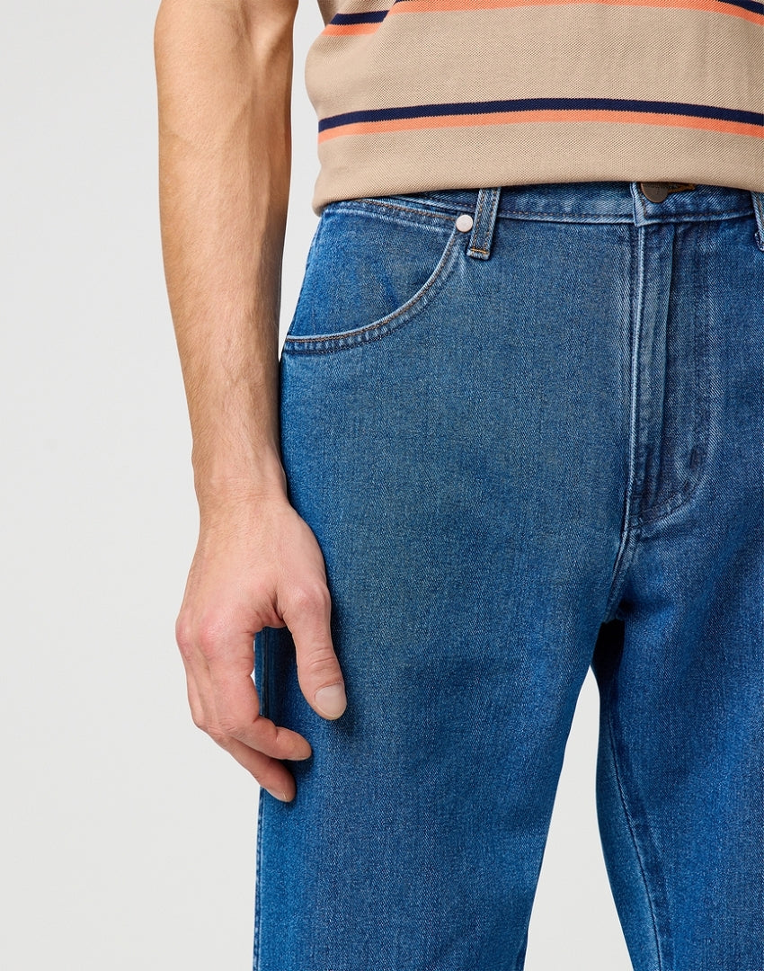 Męskie Spodnie Jeansowe Wrangler Frontier Dark Stone 112362451