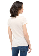 Damski T-Shirt Mustang Style Beverly Whisper White 1016139 2013