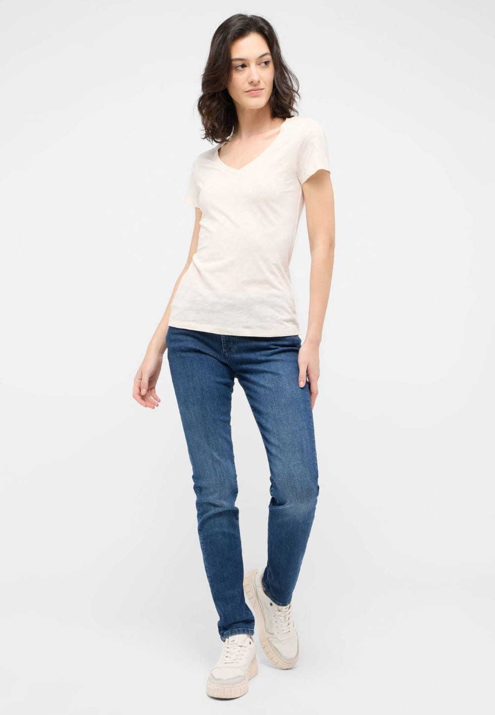 Damski T-Shirt Mustang Style Beverly Whisper White 1016139 2013