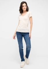 Damski T-Shirt Mustang Style Beverly Whisper White 1016139 2013