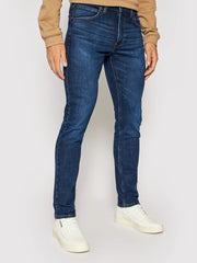 LEE LUKE MĘSKIE SPODNIE JEANSOWE DK WORN KANSAS L719PLGC 112140748