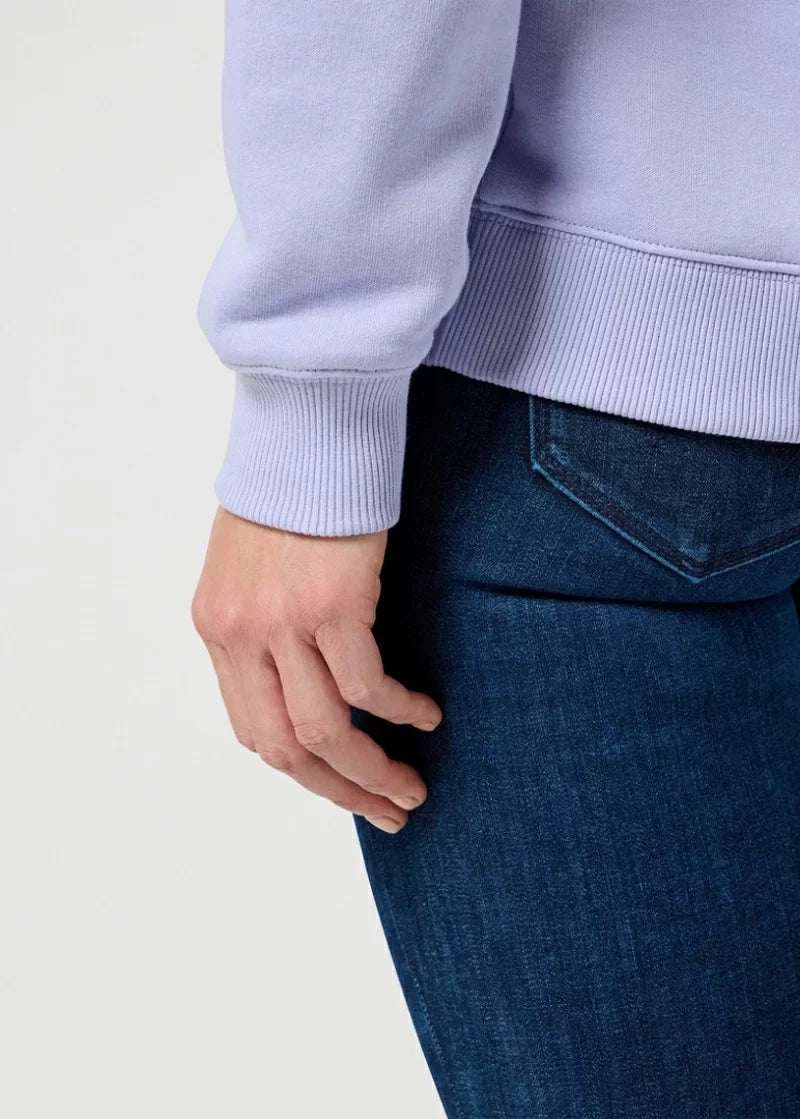 Damska Bluza Wrangler Regular Sweat Sweet Lavender 112355290