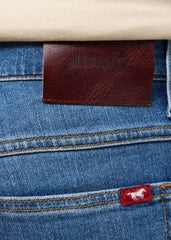 Męskie Spodnie Jeansowe Mustang Style Tramper Straight Denim Blue 1016437 5000 700