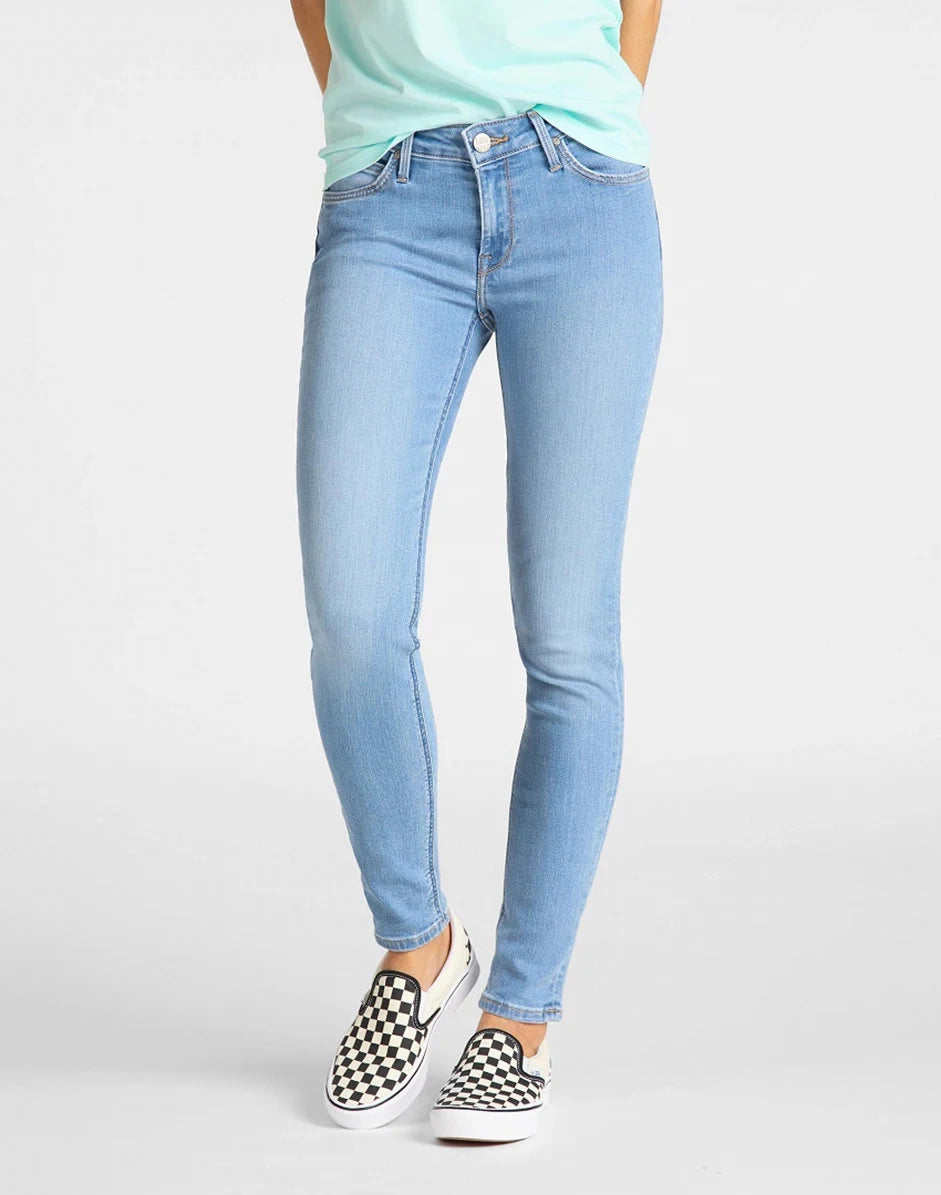 Damskie Spodnie Lee Scarlett Skinny Light Florin L526MOHR 112111767