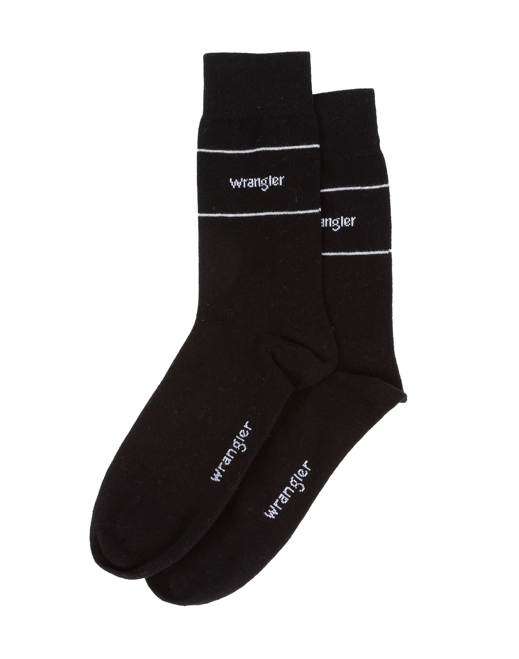 2PAK SKARPETY WRANGLER SOCKS BLACK 112325141