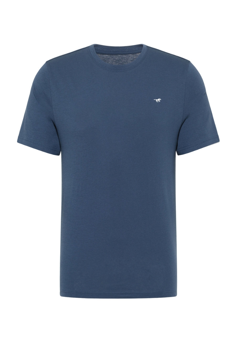 3 Pak T-Shirt Mustang Style Alex Beżowy Khaki Niebieski