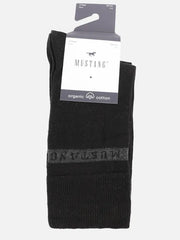 3 pack Męskie Skarpety MUSTANG black MU31039 – 9999