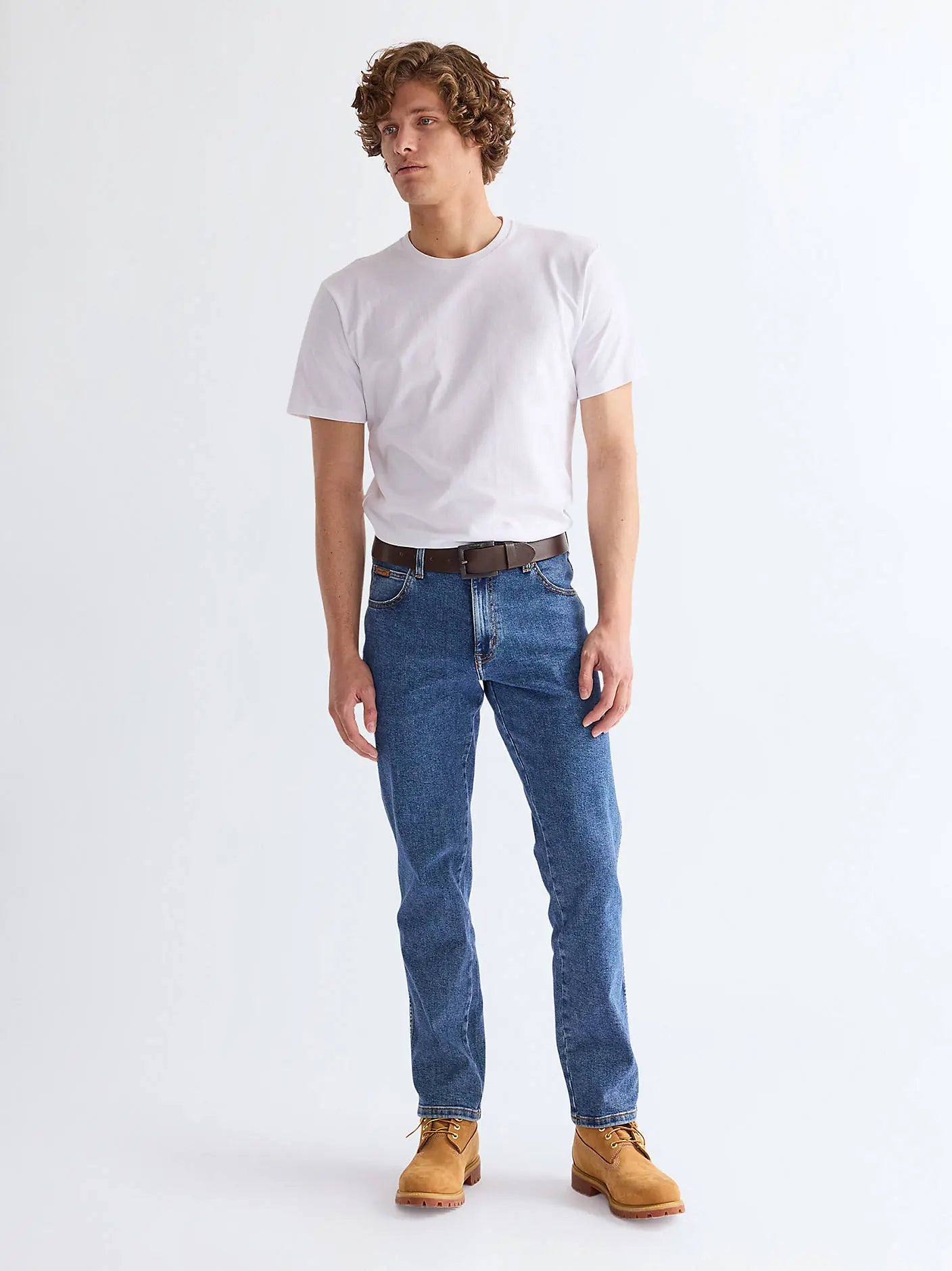 3PAK MESKA KOSZULKA WRANGLER TEE WHITE 112371480
