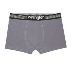 3PAK MĘSKIE BOKSERKI WRANGLER TRUNKS BRODIE CHARCOAL MARL/DARK FOREST/POPPYSEED U5_22225_WRA