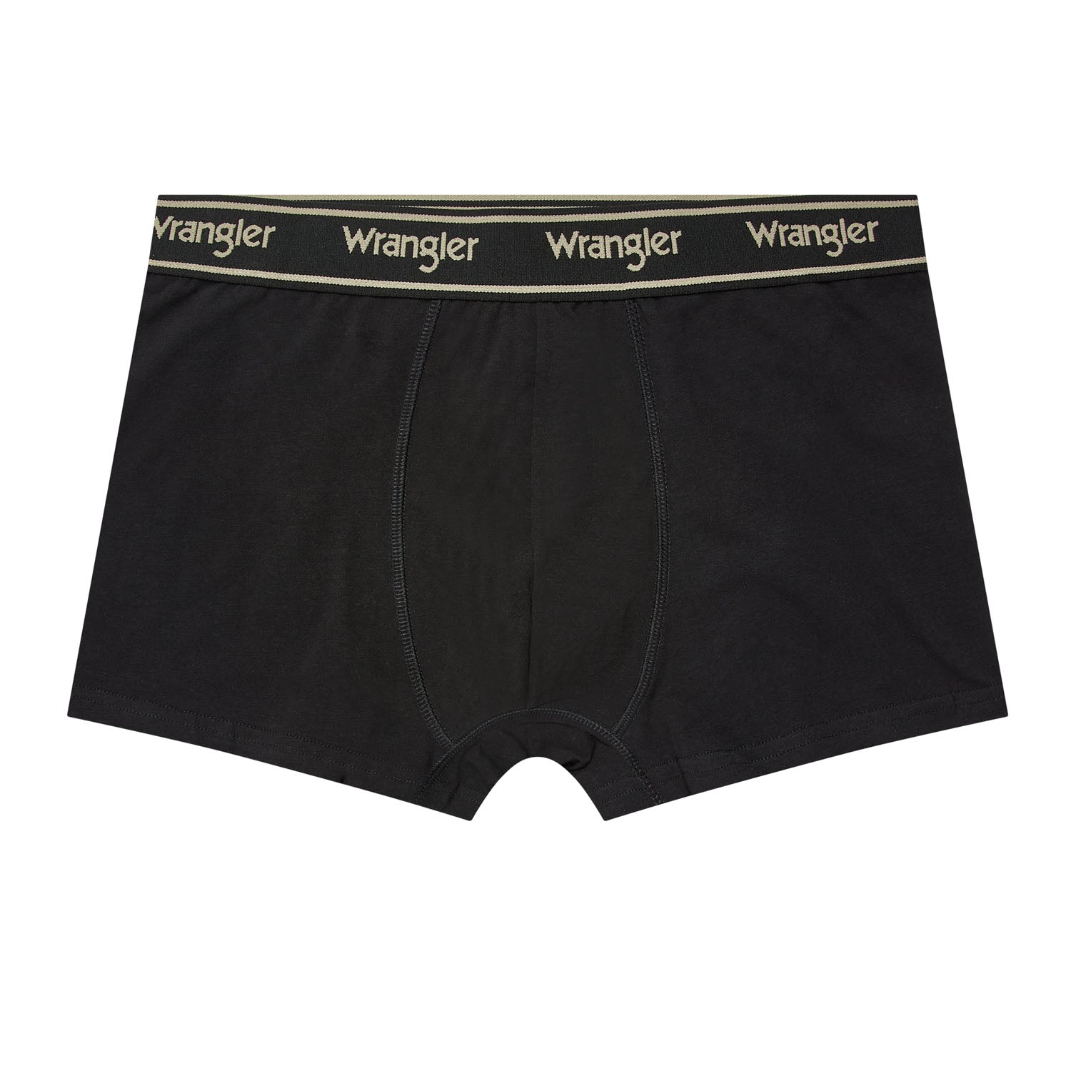 3PAK MĘSKIE BOKSERKI WRANGLER TRUNKS ODWIN BLACK U5_22207_WRA