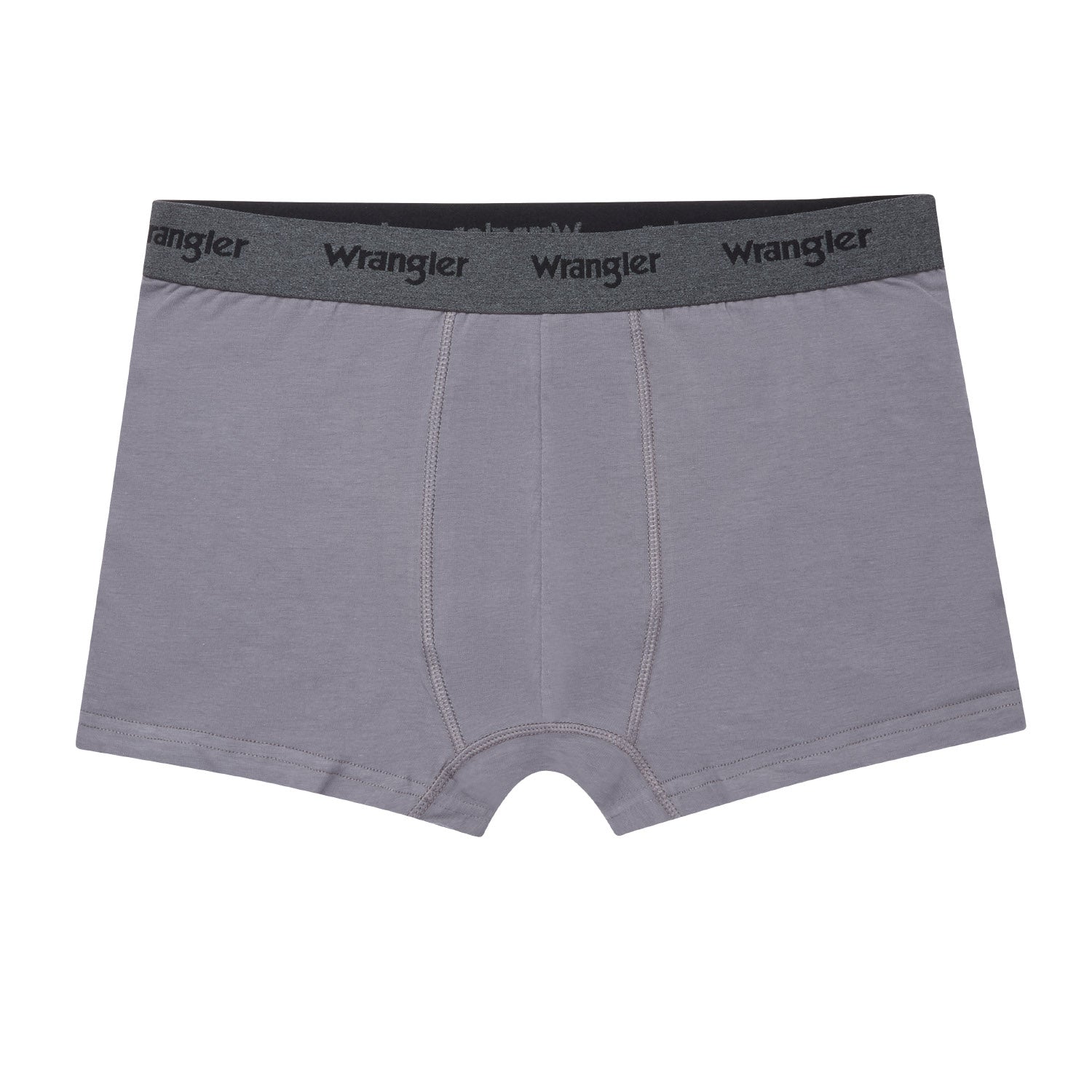 3PAK MĘSKIE BOKSERKI WRANGLER TRUNKS OLIVER CHARCOAL MARL/BLACK/POPPYSEED U5_22222_WRA
