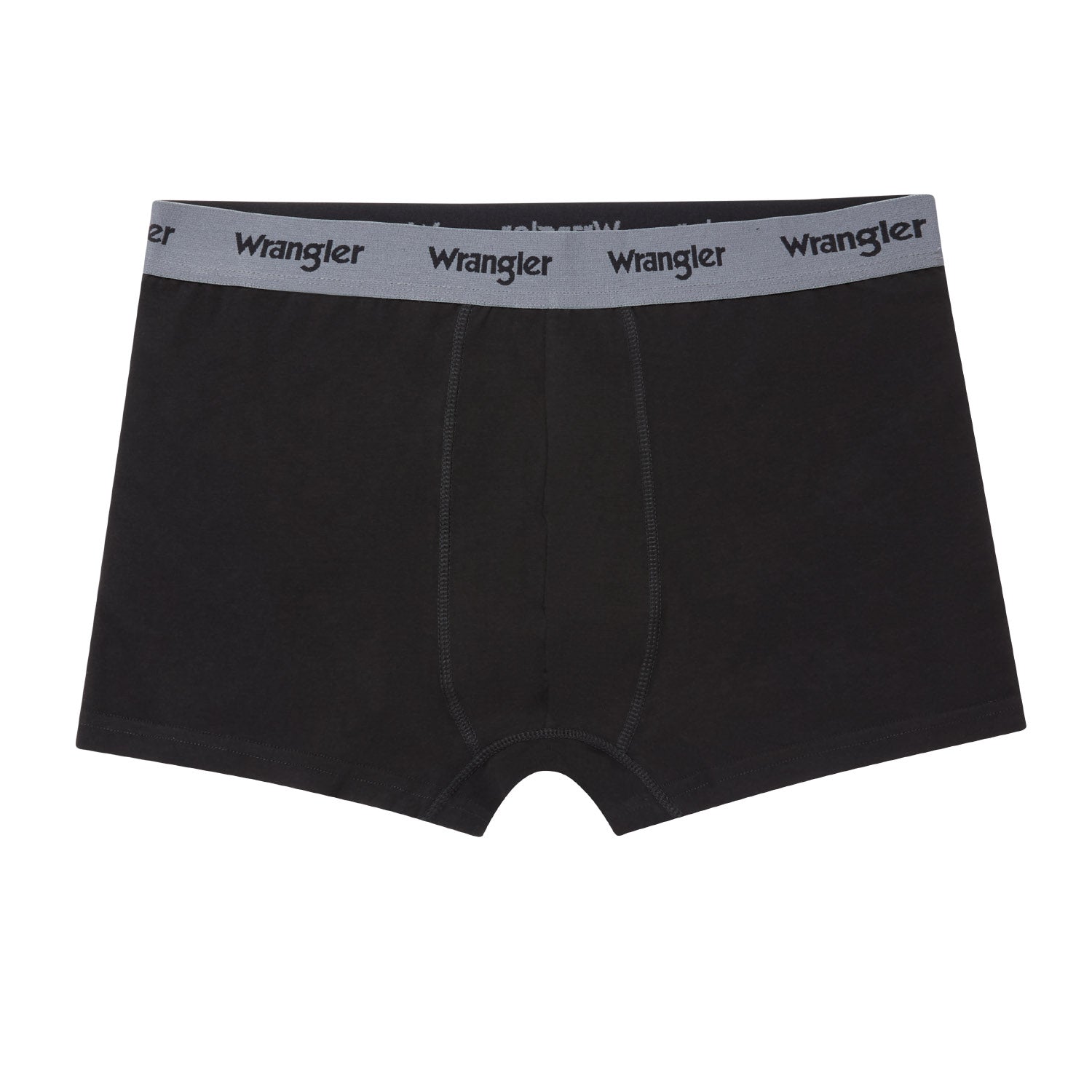 3PAK MĘSKIE BOKSERKI WRANGLER TRUNKS OLIVER CHARCOAL MARL/BLACK/POPPYSEED U5_22222_WRA