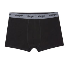 3PAK MĘSKIE BOKSERKI WRANGLER TRUNKS OLIVER CHARCOAL MARL/BLACK/POPPYSEED U5_22222_WRA