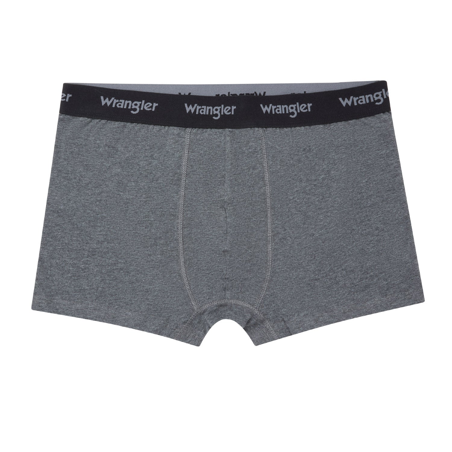 3PAK MĘSKIE BOKSERKI WRANGLER TRUNKS OLIVER CHARCOAL MARL/BLACK/POPPYSEED U5_22222_WRA