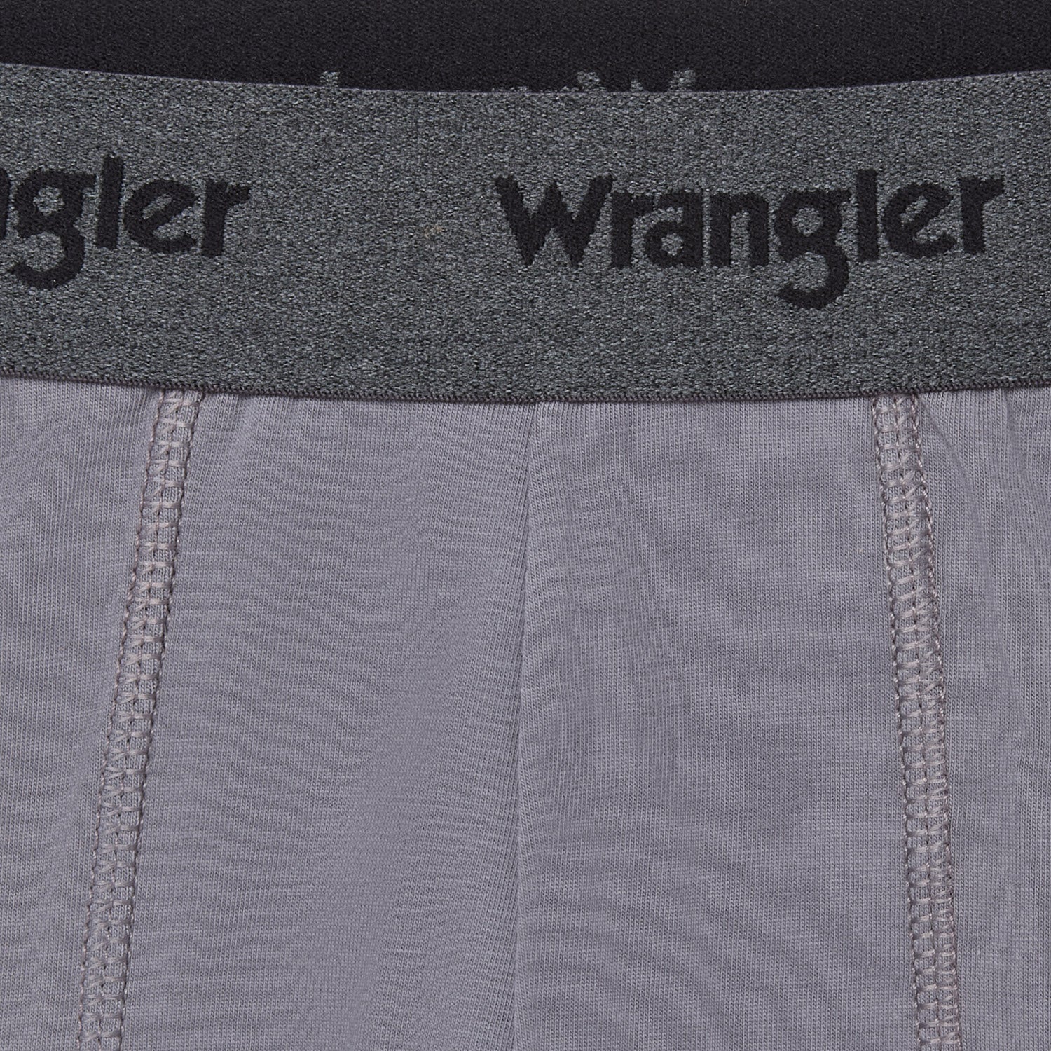 3PAK MĘSKIE BOKSERKI WRANGLER TRUNKS OLIVER CHARCOAL MARL/BLACK/POPPYSEED U5_22222_WRA